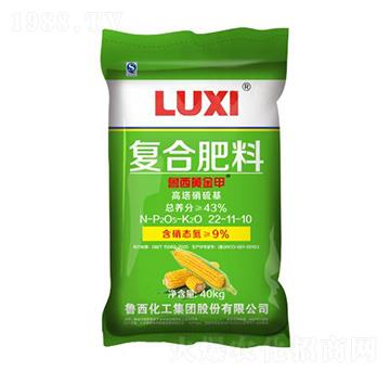 玉米黃金甲高塔硝硫基復(fù)合肥料22-11-10-魯西化工