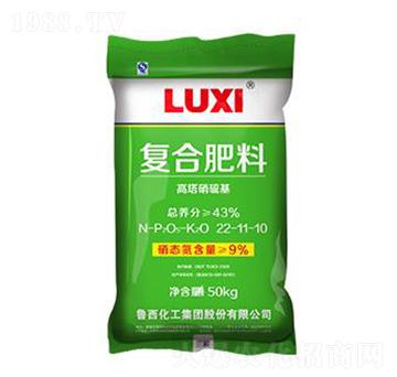 50kg高塔硝硫基復(fù)合肥22-11-10-魯西化工