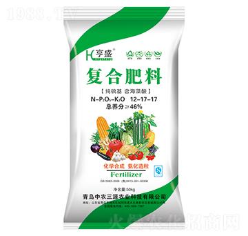 復(fù)合肥料12-17-17-亨盛-中農(nóng)三源