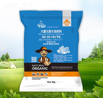 高氮促長(zhǎng)型大量元素水溶肥料30-10-10+TE-德魯克