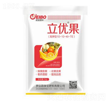 高鉀型大量元素水溶肥料10-10-40+TE-立優(yōu)果-微寶肥料