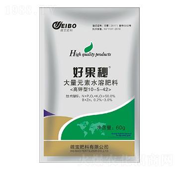 高鉀型大量元素水溶肥料10-5-42-好果秘-微寶肥料