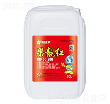 高鉀型含腐植酸水溶肥料-果靚紅-綠速葳-長豐化工