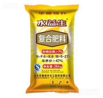 25kg復(fù)合肥料15-5-27-水益生-華魯恒升