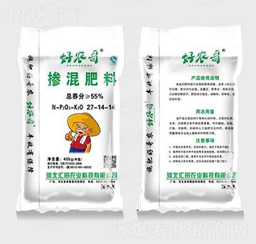 控氮控鉀型雙控樹(shù)脂包衣控釋肥27-14-14-好農(nóng)哥-匯田農(nóng)業(yè)