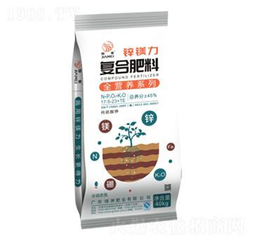 鋅鎂力復(fù)合肥17-5-23+TE-綠洲肥業(yè)