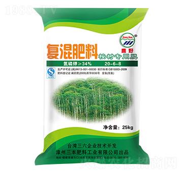 桉樹專用復混肥料20-6-8-農好-三本肥料