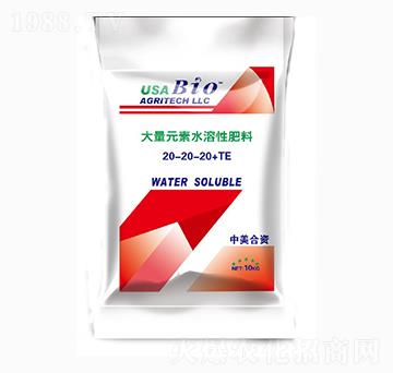 大量元素水溶肥料20-20-20+TE-農康生物