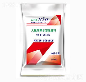 大量元素水溶肥料18-9-36+TE-農(nóng)康生物