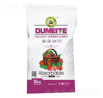 大量元素水溶肥料19-19-19+TE-歐美特