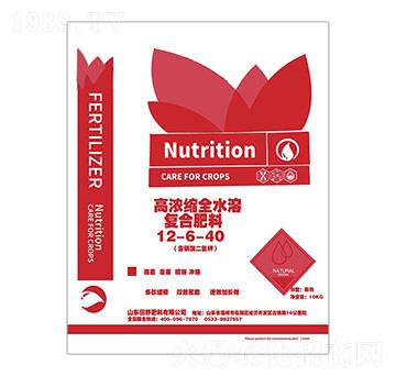 高濃縮全水溶復合肥料12-6-40-喜綠潤豐