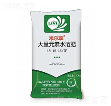 大量元素水溶肥18-18-18+TE-米爾萃-臺(tái)州農(nóng)資