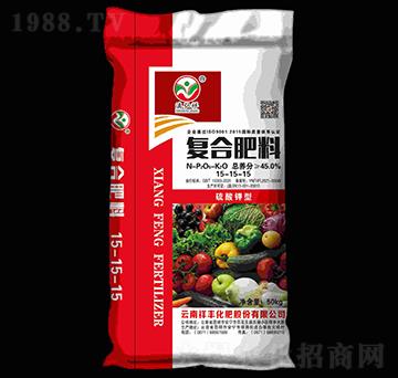 硫酸鉀型復(fù)合肥料15-15-15-滇弘祥-祥豐集團