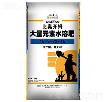 大量元素水溶肥16-8-32+TE-比奧齊姆-眾德集團(tuán)