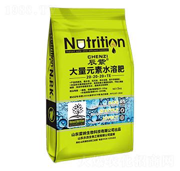 大量元素水溶肥料20-20-20+TE-辰紫-雷納生物