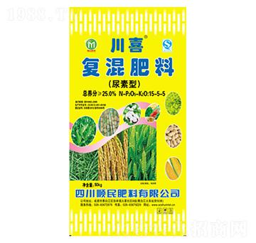 尿素型復混肥料15-5-5-川喜-順民肥料