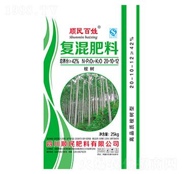 桉樹復(fù)混肥料20-10-12-順民肥料