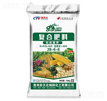 純硫酸鉀復合肥料28-6-6-赤天化