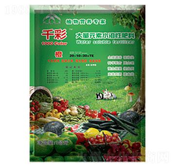 大量元素水溶肥料20-10-30+TE-千彩·橙-加農(nóng)和信