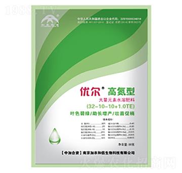 高氮型大量元素水溶肥料32-10-10+TE-優(yōu)爾-加農和信