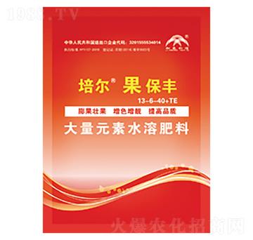 果保豐大量元素水溶肥料13-6-40+TE-培爾-加農和信