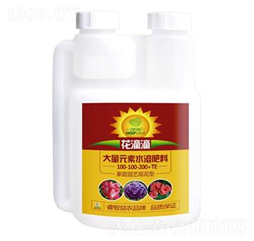 大量元素水溶肥100-100-200+TE-花滴滴-睿智益