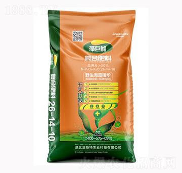 藻巨能復合肥料26-14-10-鄂中