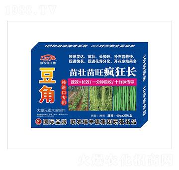 豆角純進(jìn)口專用苗壯苗旺瘋狂長(zhǎng)-聯(lián)農(nóng)瑞豐德