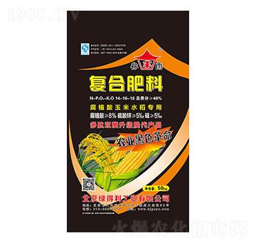 腐植酸玉米水稻專用復合肥料14-16-18-谷雨-益農農業(yè)