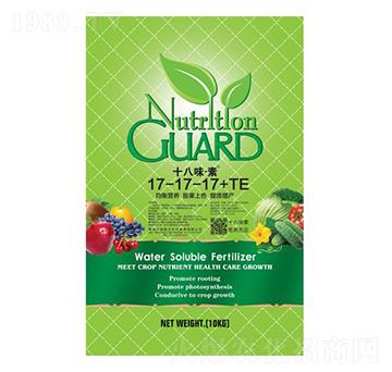 多元素大量元素水溶肥17-17-17+TE-十八味·素-大地聯眾