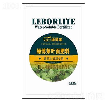 高氮型營養(yǎng)生長期專用27-15-12-綠博萊葉面肥料-天綠科技