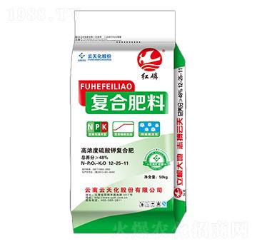 硫酸鉀型復合肥12-25-11-紅磷-世紀云天
