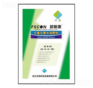 �ߵ��ʹ���Ԫ��ˮ�ܷ�30-10-10+TE-��˹��-��G�Ƽ�