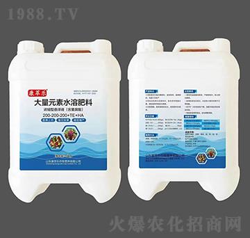 平衡型懸浮大量元素水溶肥料200-200-200+TE+HA-康萃樂(lè)