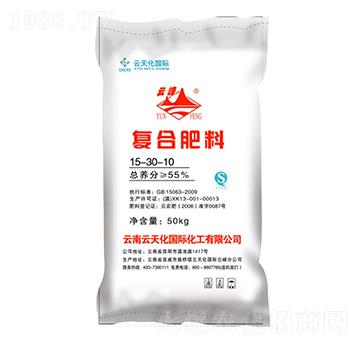 含鉀二銨復(fù)合肥料15-30-10-云峰-世紀(jì)云天