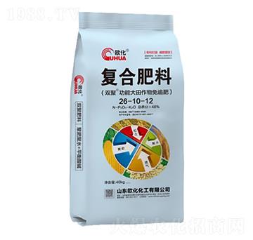 雙聚功能大田作物免追肥-復(fù)合肥料26-10-12-歐化