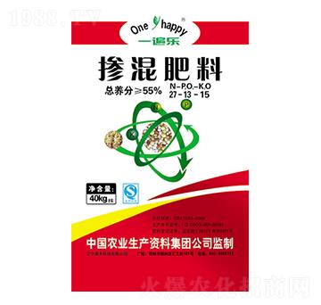 摻混肥料27-13-15-一遍樂-嘉豐科技