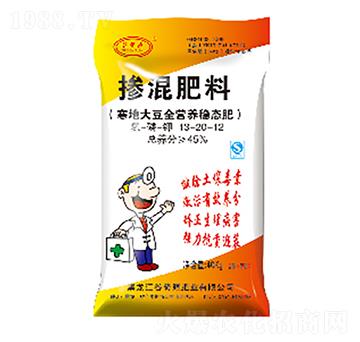 大豆專用摻混肥料13-20-12-谷馨源