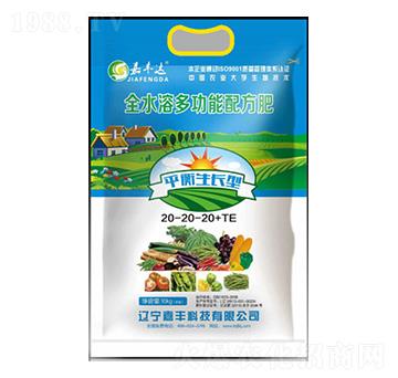 平衡生長(zhǎng)型大量元素水溶肥20-20-20+TE-嘉豐科技