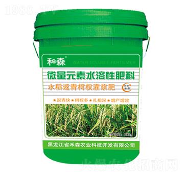 水稻返青柯杈灌漿肥-禾森農(nóng)業(yè)