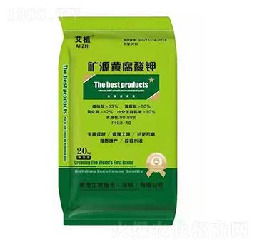 礦源黃腐酸鉀-艾植-諾收生物