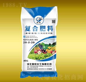 純硫酸鉀型復(fù)合肥料20-5-20-皇欣