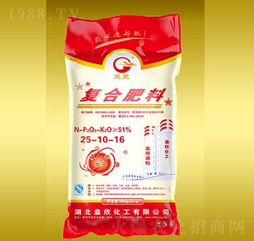 40kg復合肥料25-10-16-皇欣