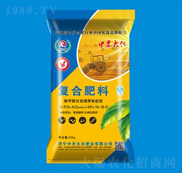 脲甲醛長效緩釋智能型復(fù)合肥料18-18-9-中農(nóng)大化
