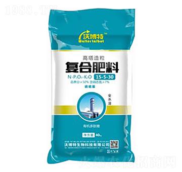 40kg高塔復(fù)合肥料15-5-30-沃博特