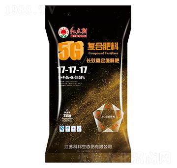 5G長效穩(wěn)定功能肥17-17-17-紅太陽-科邦生態(tài)