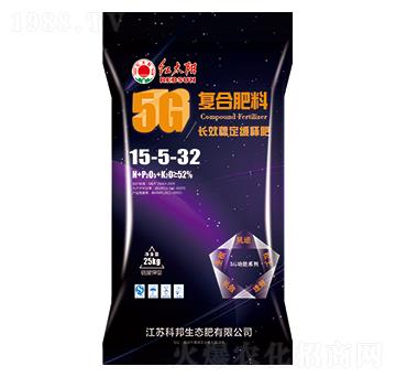5G長效穩(wěn)定功能肥15-5-32-紅太陽-科邦生態(tài)