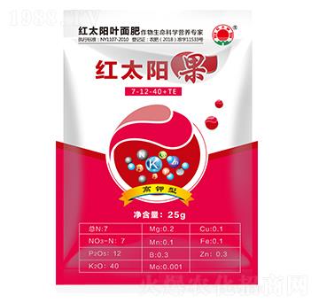 葉面肥（果）-紅太陽-科邦生態(tài)