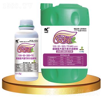 高鉀型腐植酸大量元素水溶肥料100-50-300+TE-安綠-諾誠金