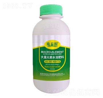 大量元素水溶肥料100-100-400+TE-施泰根